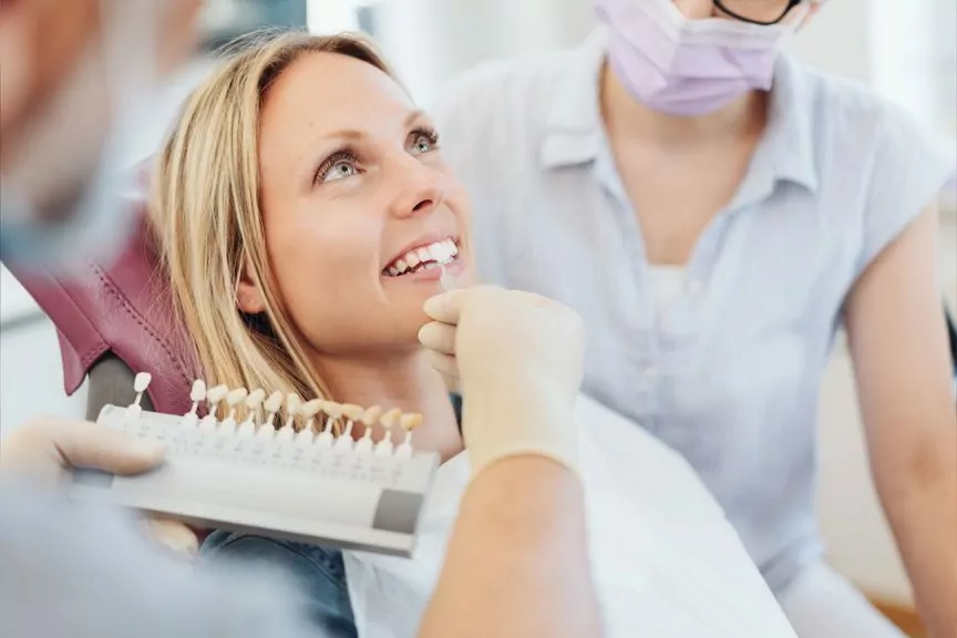 Women Getting Cosmetic Dental Treatment In Oakville, ON